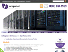Tablet Screenshot of integratedbsl.com